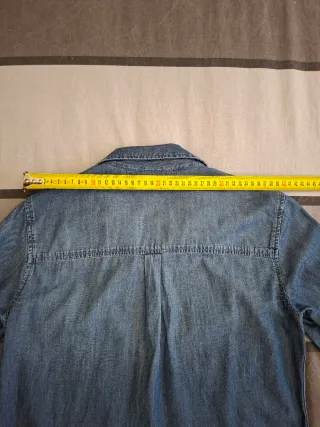 Camicia di jeans blu M