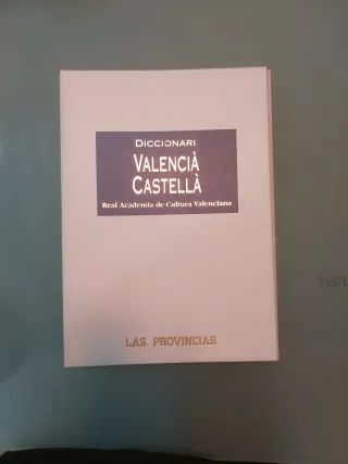 Diccionario Valenciano Castellano