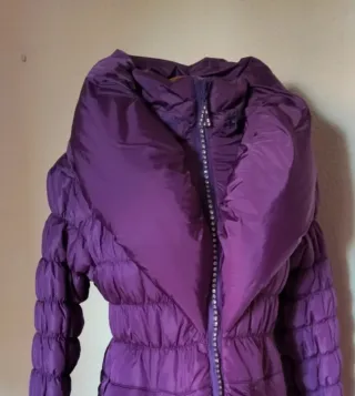 Abrigo Teria Yabar Joya Morado