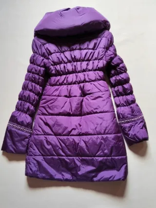 Abrigo Teria Yabar Joya Morado