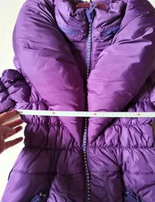 Abrigo Teria Yabar Joya Morado