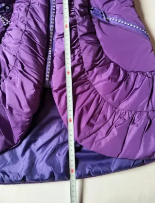 Abrigo Teria Yabar Joya Morado