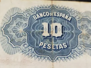 Billete 10 Pesetas Banco de España 1935