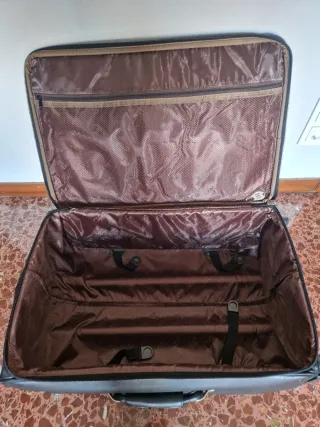 Maleta Montblanc Grande Negra y Marrón