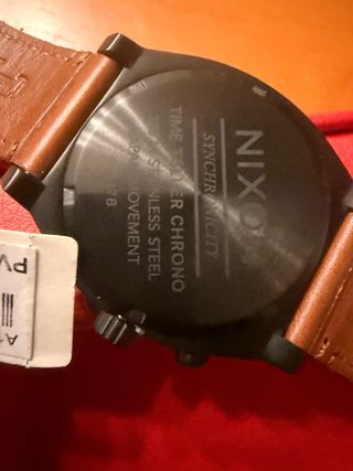 Reloj Nixon A1164-2664 Negro y Marrón de 40mm