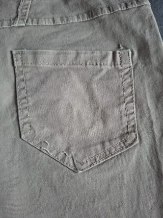 Pantaloni donna beige