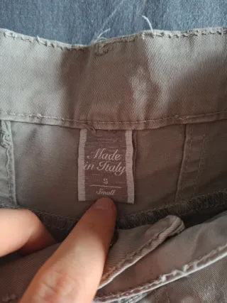 Pantaloni donna beige