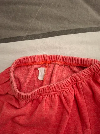 Pigiama donna bianco e rosso M