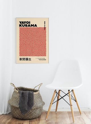 Poster A3 Yayoi Kusama • Manifesto della Mostra •