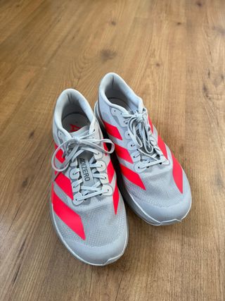 Adidas Adizero Evo SL Zapatillas Correr Gris/Rojo