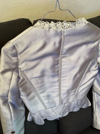 Corpiño Fallera Siglo XVIII Plateado