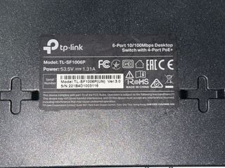 Switch 6 puertos/ 4 puertos POE TP-Link TL-SF1006P