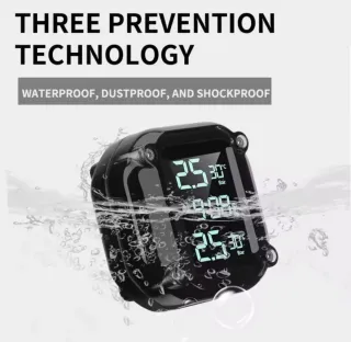 Monitor Presión Neumáticos Moto TPMS