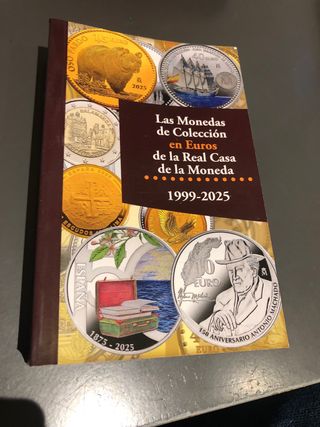 Libro Las Monedas de Colección en Euros 15x9 cm
