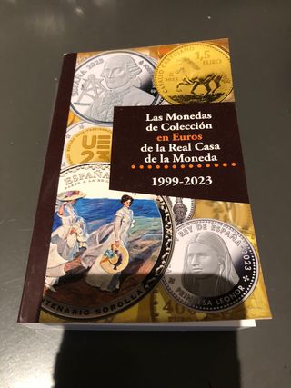 Libro Las Monedas de Colección en Euros 15x9 cm