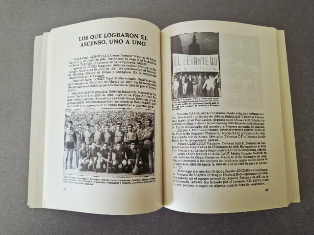 Libro 75 años de historia Levante U.D