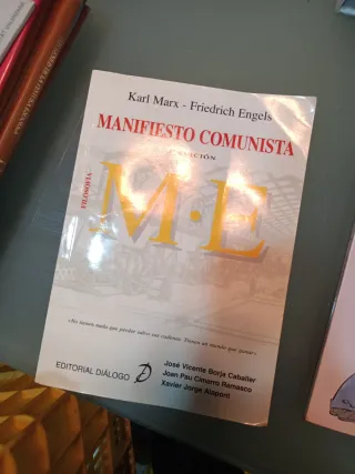 Manifiesto Comunista Karl Marx Friedrich Engels