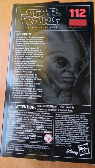 Figura Star Wars Black Series Kit Fisto