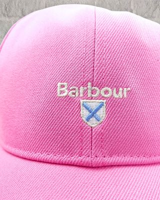 Barbour Cascade Sport gorra rosa ajustable nueva