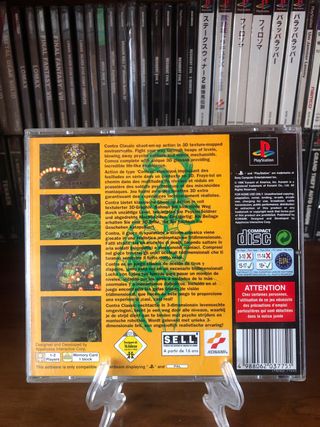 Contra: Legacy of War PS1 Konami