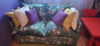 Sofá Cama 2 Plazas Tela