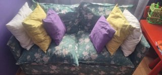 Sofá Cama 2 Plazas Tela