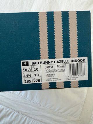 Adidas Bad Bunny Cabo Rojo 44 2/3 Sin Estrenar