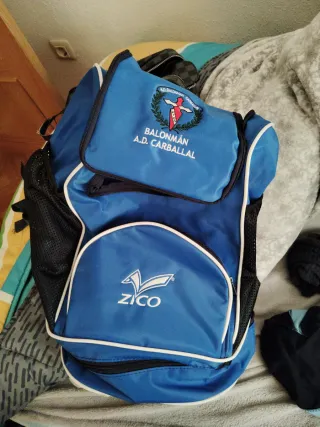 Mochila ZICO azul y negra