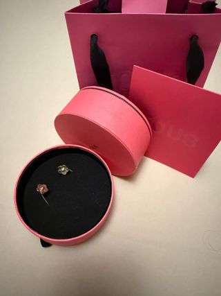 Pendientes Tous Flor Oro y Plata