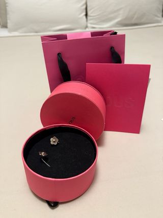 Pendientes Tous Flor Oro y Plata