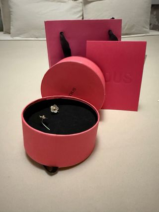 Pendientes Tous Flor Oro y Plata