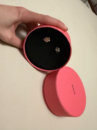 Pendientes Tous Flor Oro y Plata