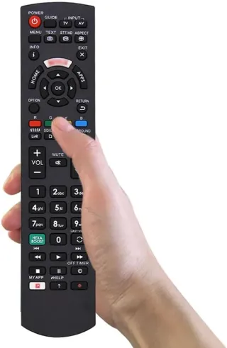 Mando a distancia de repuesto para todos los televisores Panasonic Viera Smart TV HD LCD LED Plasma TV con My APP/VIERA Link