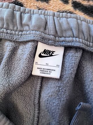 Pantalón Chándal Nike Air Cargo Gris Neo