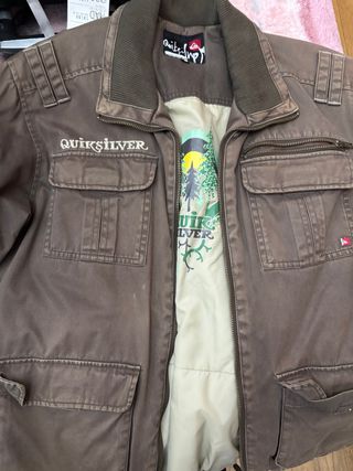 Chaqueta Quiksilver Marrón