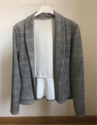 Blazer corto grigio