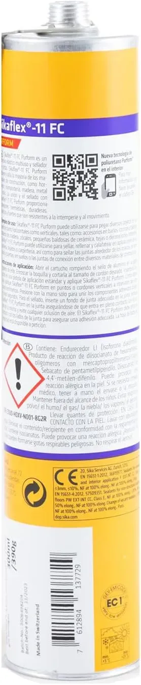 SIKA - Masilla adhesivo multiusos - Sikaflex 11 FC Purform