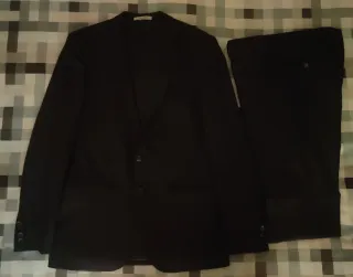 Traje Zara gris marengo hombre