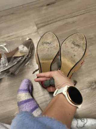 Sandalias Desigual Beige y Multicolor