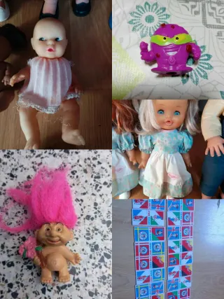 Lote de figuras en diferentes páginas