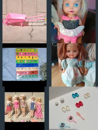 Lote de figuras en diferentes páginas