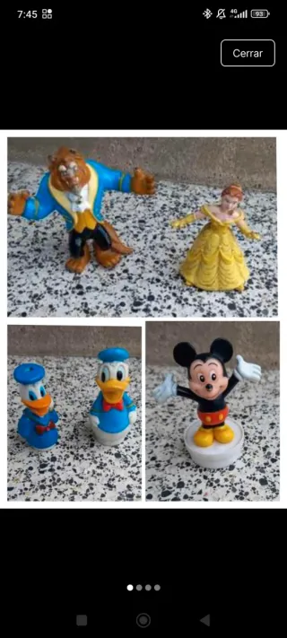 Lote de figuras en diferentes páginas