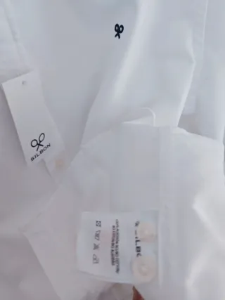 Camisa Silbon Blanca Talla M