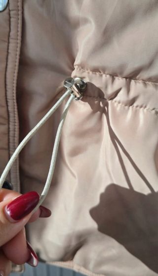 Chaleco acolchado PARISIAN beige