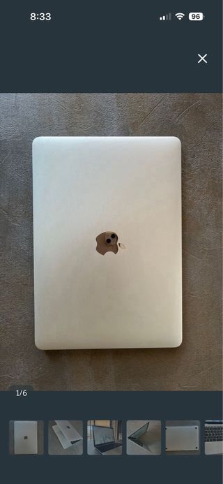 MacBook Apple Argento
