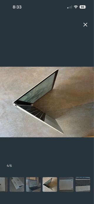 MacBook Apple Argento