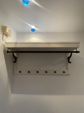 Mueble perchero y zapatero