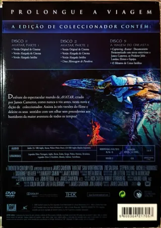 Avatar - Edição Colecionador 3 DVD (2009)