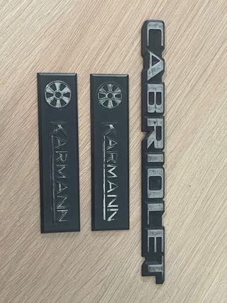 Logo ,Anagrama , insignia Golf Cabrio Karmann