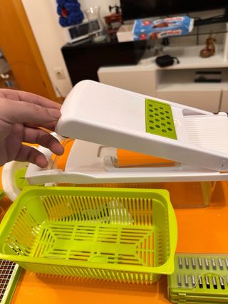 Picadora Verduras Multifuncional con Contenedor